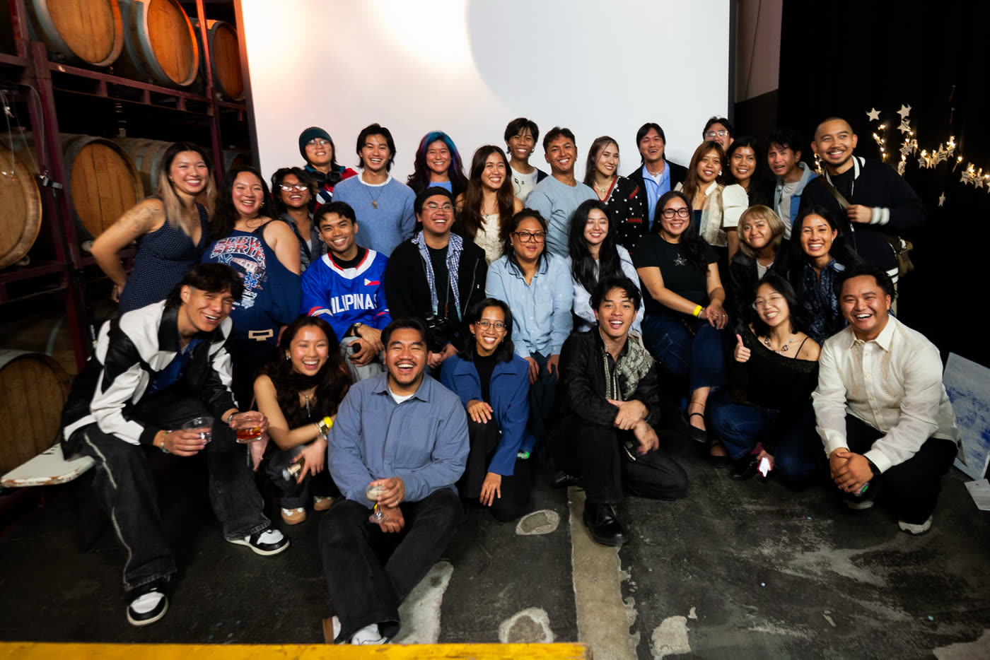 The In Bituin constellation gathered after a show